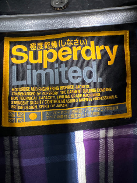 Superdry Limited Black Duffle Jacket (M)