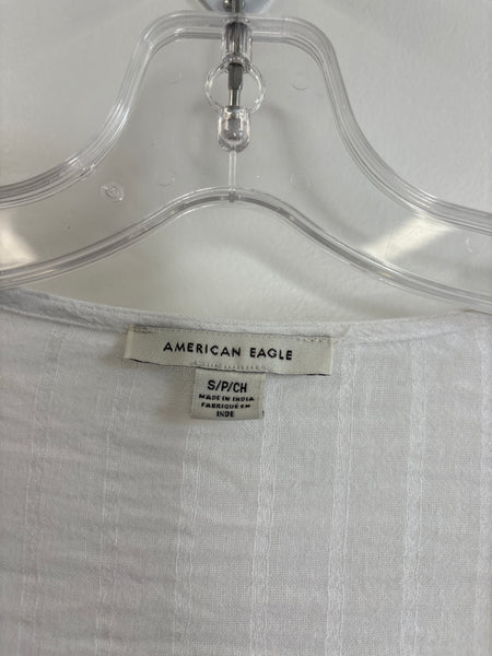 American Eagle Cropped Open Cardigan (S)