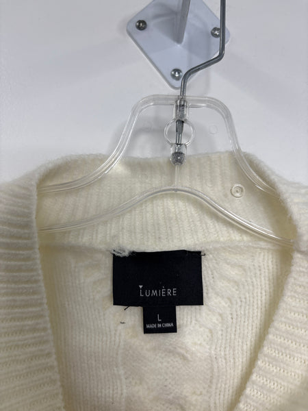 Lumiere Cableknit Sweater (L)