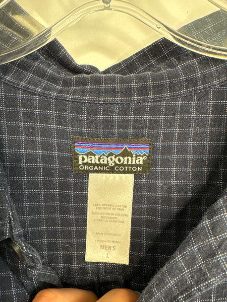 Patagonia Plaid Long Sleeve Shirt (L)