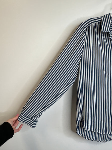 H&M Striped Button-Down  Blouse (4)