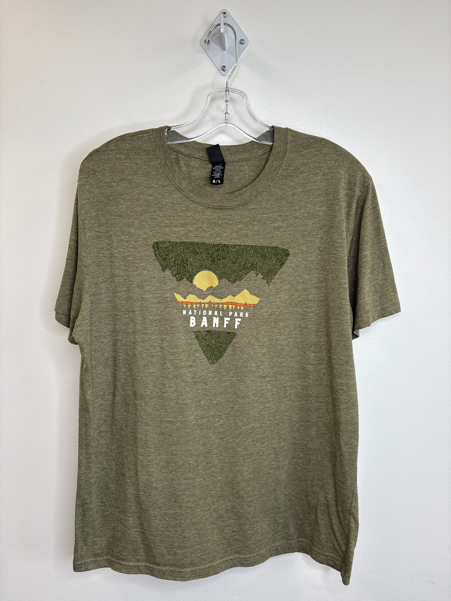 National Park Banff Cotton-Blend Tee (L)
