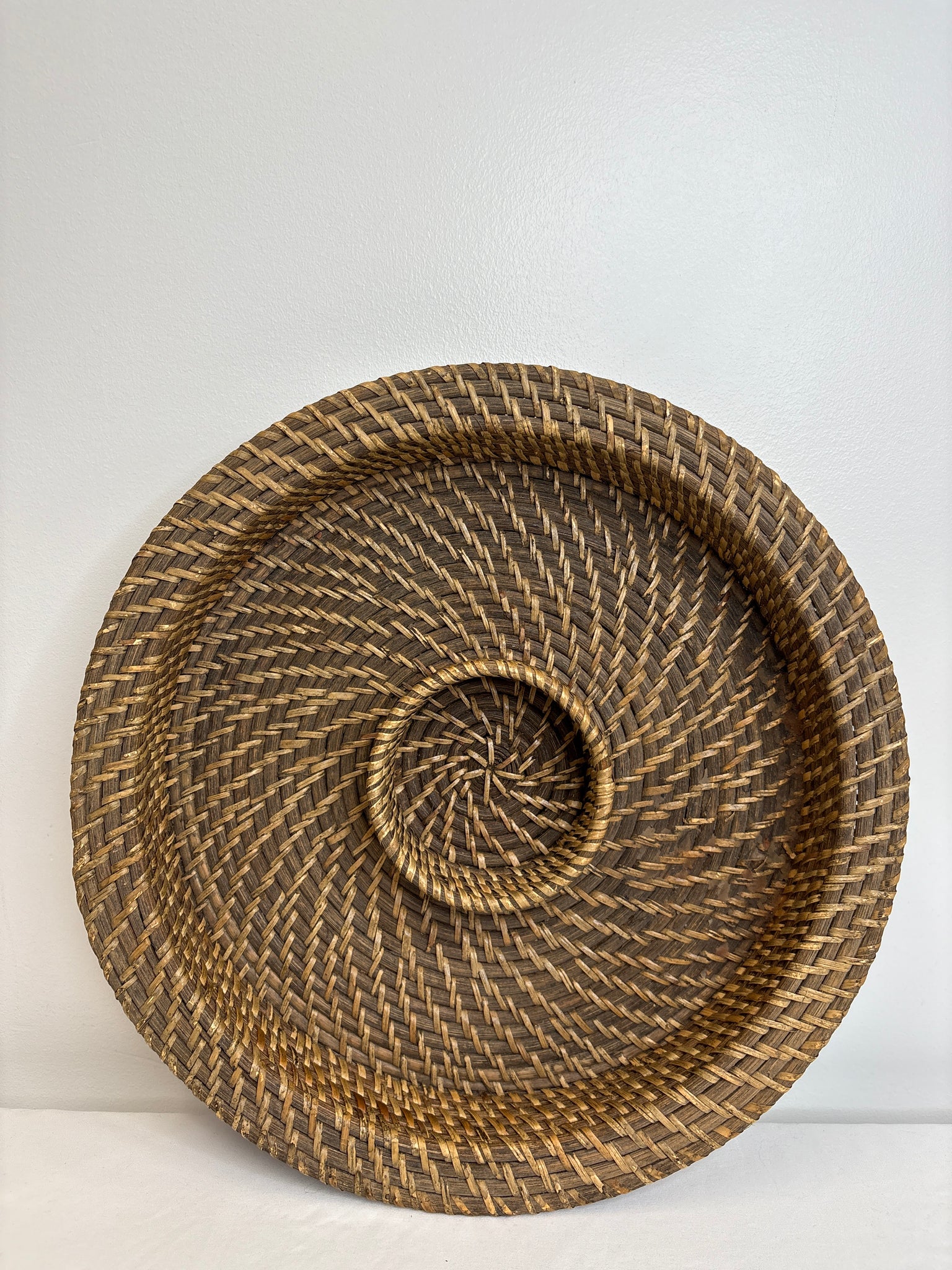 Woven Wicker Chip & Dip