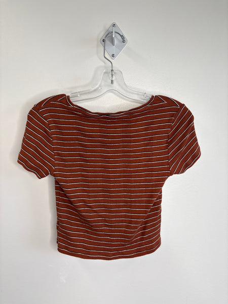 American Eagle Striped Cotton Baby Tee (S)