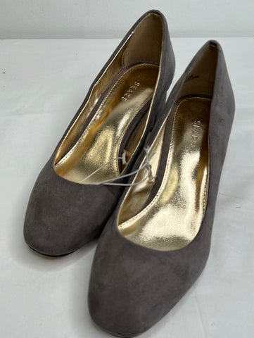 Sears Velvet Kitten Heels Shoes (8)
