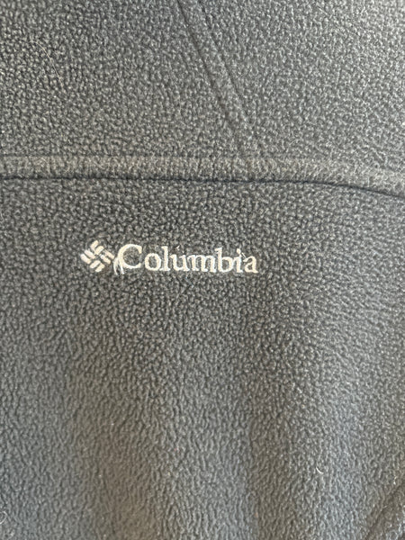 Columbia Black Fleece Zip-up Jacket (S)