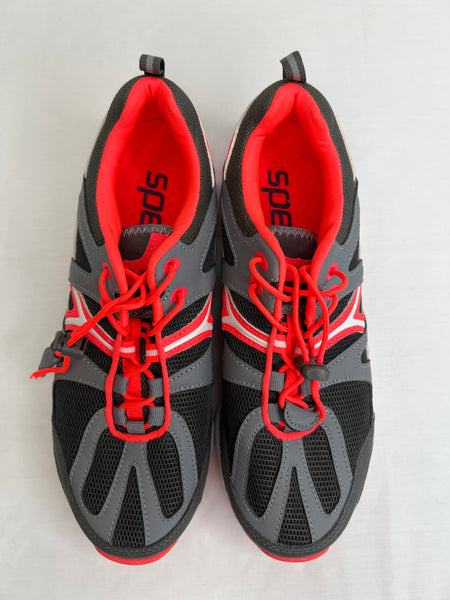 Speedo Grey/Orange Runners (US 10)