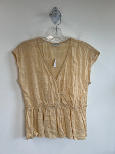 NWT American Eagle Cornflower Yellow Sleeveless Top (S)