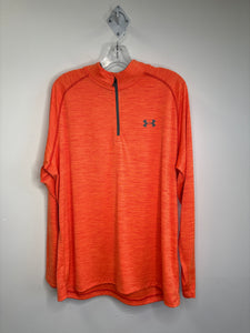 Under Armour 1/4 Zip Heat Gear Loose Top (XL)