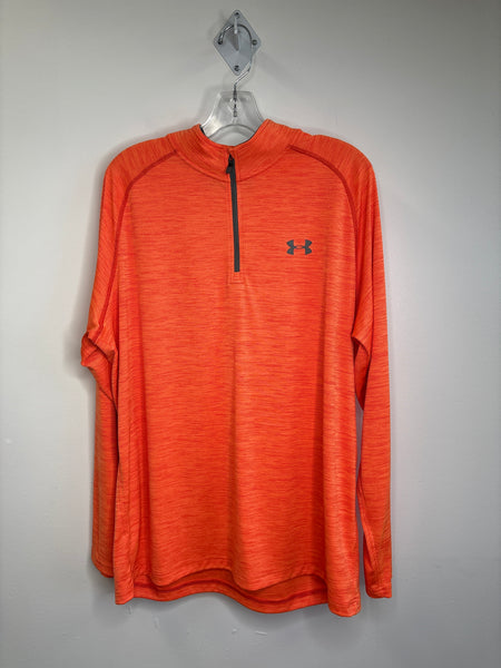 Under Armour 1/4 Zip Heat Gear Loose Top (XL)