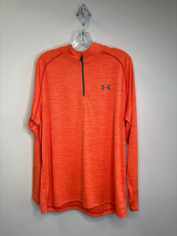 Under Armour 1/4 Zip Heat Gear Loose Top (XL)