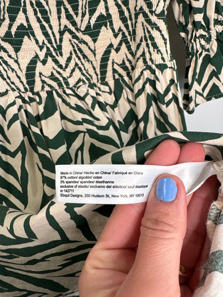 Printed Mini Dress