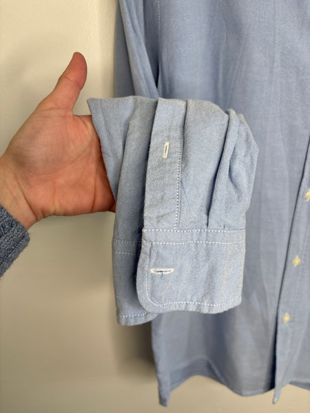 Joe Fresh Button Down Cotton Long Sleeve Shirt (L)