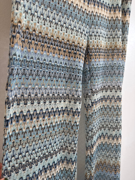 Joe B Lacey Crochet Flared Pants (M)