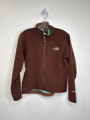 North Face Fleece-Lined Zip-Up Jacket (L)