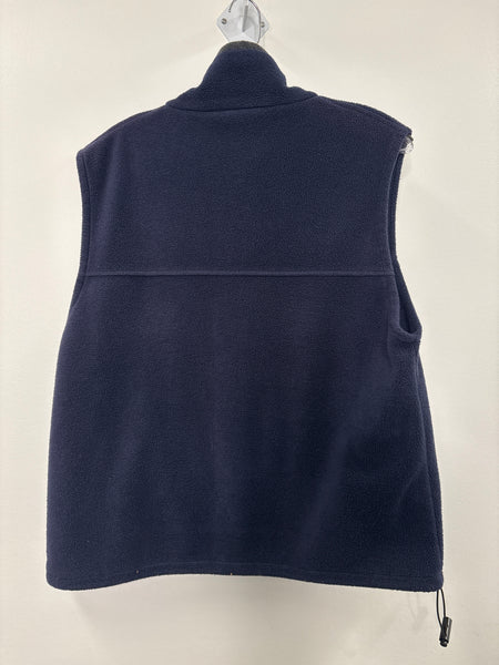 Vintage Bonavox White Horse Yukon Embroidered Fleece Vest (M)