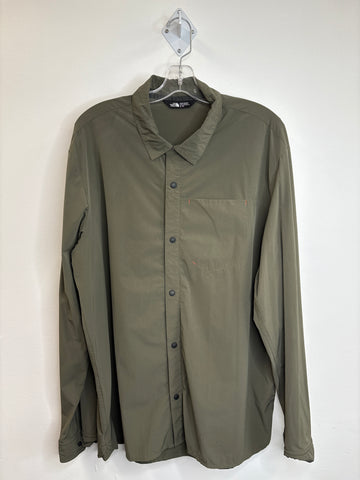 The North Face Snap-Button Long-Sleeve Trail Shirt (XL)