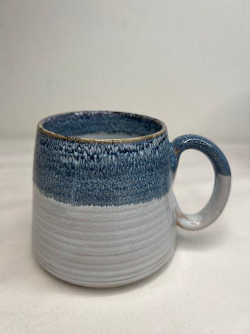 Barcela Two-Toned Blue/Grey Ceramic Mug