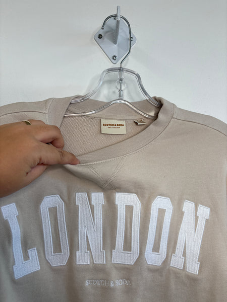 Scotch & Soda London Embroidered Pullover Crewneck (XS)