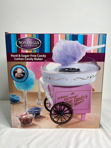 Nostalgia Electronics Hard & Sugar-Free Candy Original Cotton Candy
Maker