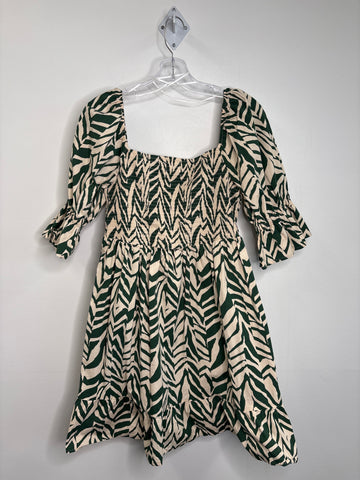 Printed Mini Dress
