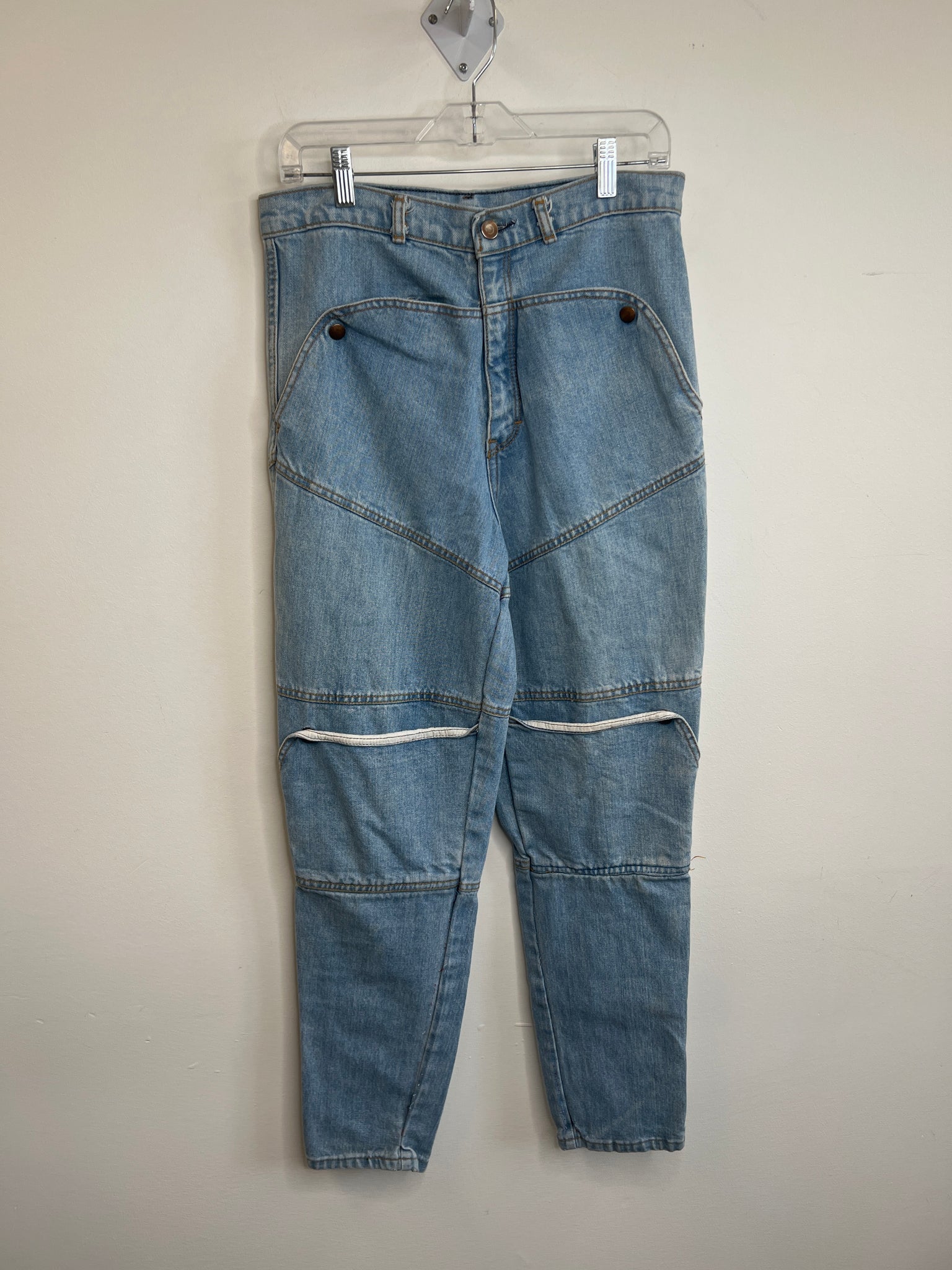 Vintage Chemin De Fer 70's Multi-pocket Denim Jeans