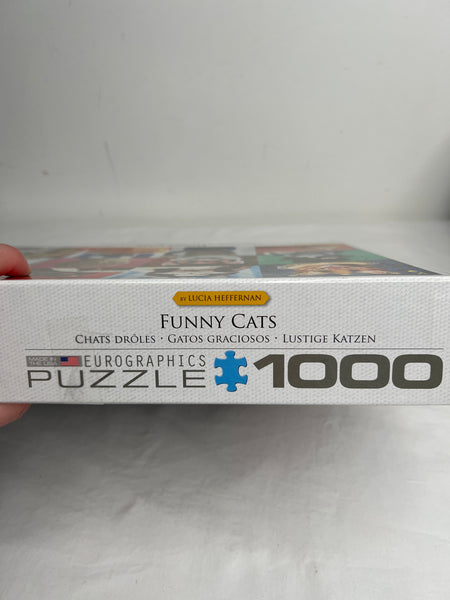 Eurographics Funny Cats Puzzle (1000 Pieces)