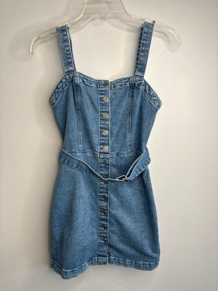Garage Denim Mini Dress (S)