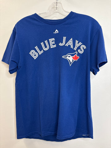 MLB Majestic Authentic Toronto Blue Jays #20 Josh Donaldson Baseball Tee (M)