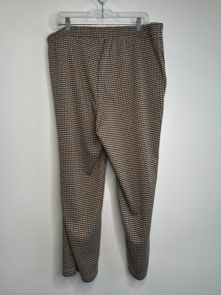 A New Day Multicoloured Houndstooth Pants (XXL)