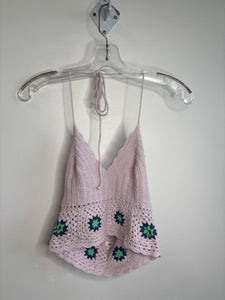 Aerie Crochet Cotton Bralette Top (M)