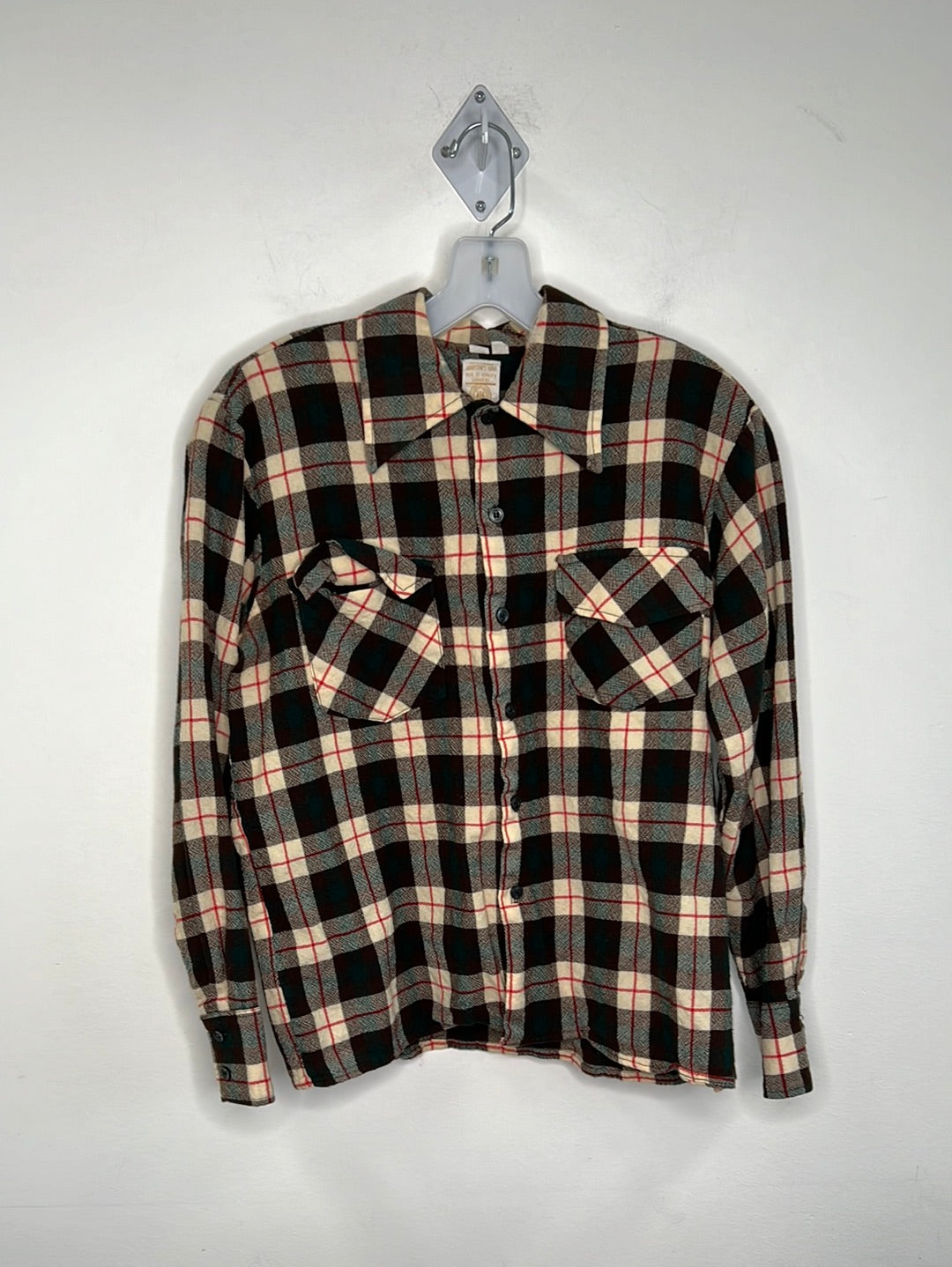 Vintage Hudson’s Bay Wool Flannel Top (L)