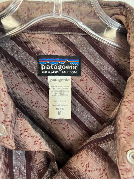 Vintage Patagonia Printed Dress Shirt (M)