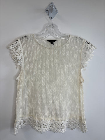 RW&CO Textured Floral Top (L)