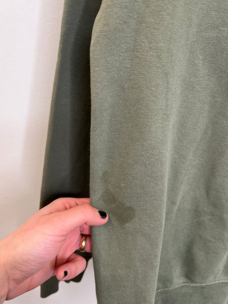 Gap Olive Green Pullover Hoodie (S)