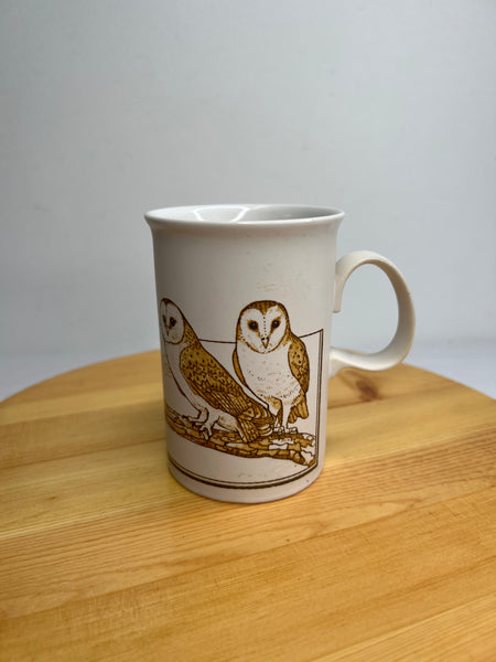 Dunoon Set Of 4 Ceramics Made In Scotland Bird Mugs