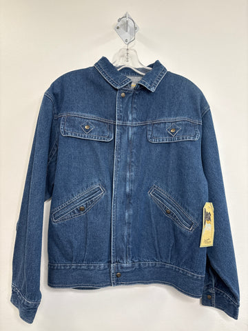 NWT Vintage P.V Exploration Zip-Up Denim Jacket (M)