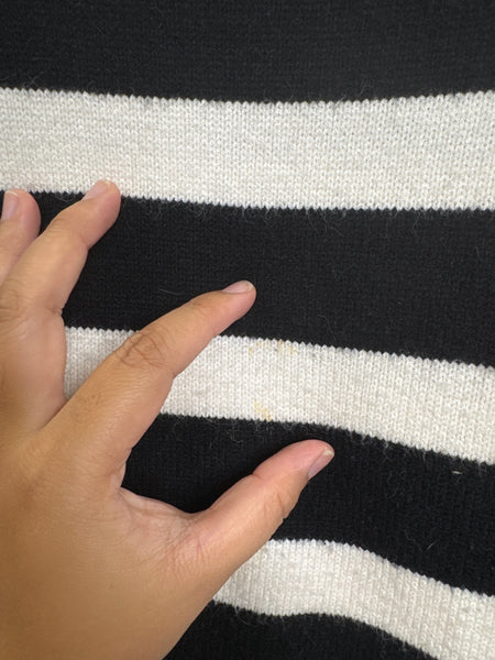 Streetwear Society Striped Long-Sleeve Sweater (M)