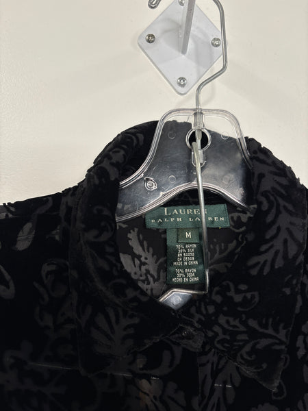NWT The Bay Ralph Lauren Velvet Top+BottomSet (M)