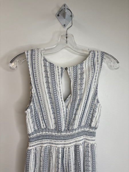 Japna Floral Keyhole Back Jumpsuit (M)
