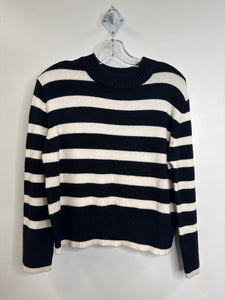 Streetwear Society Striped Long-Sleeve Sweater (M)