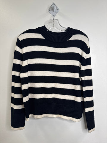 Streetwear Society Striped Long-Sleeve Sweater (M)