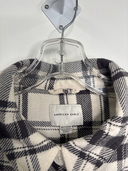 American Eagle Checkered Cropped Top (XXXL)