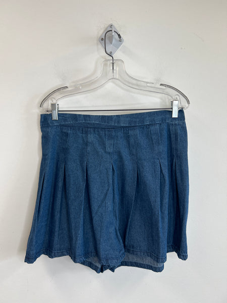 Japna Denim Sleeveless And Skort 2pc Set (XL)