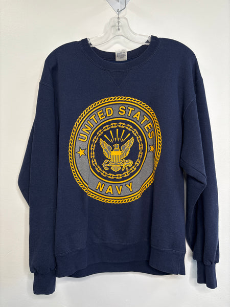 Vintage Soffee United States Navy Air Force Pullover Crewneck (S)