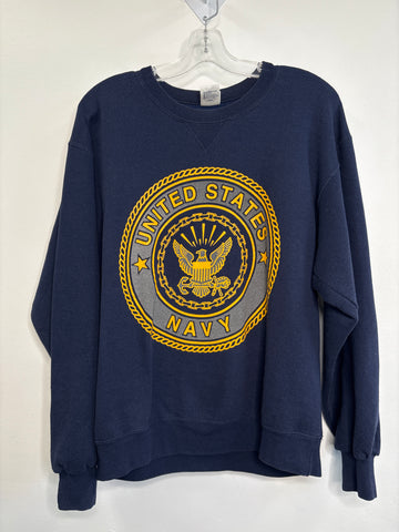 Vintage Soffee United States Navy Air Force Pullover Crewneck (S)