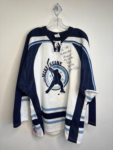 Athletic Knit The Mike Keane Celebrity Hockey Classic Noel SIGNED Hockey Jersey (XL)