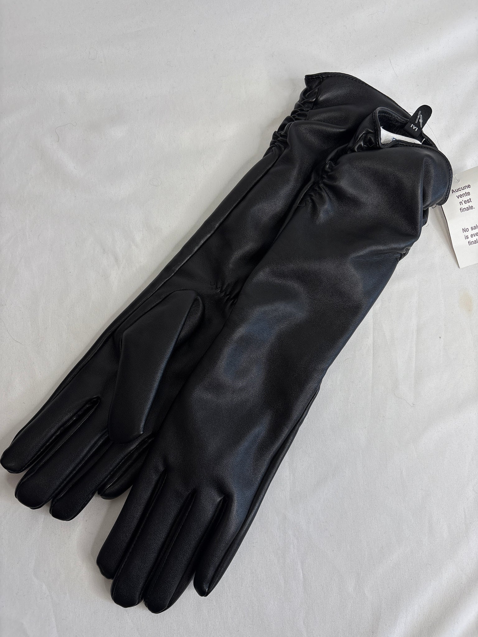 NWT Ricki’s Leather Long Gloves (M)