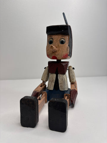Disney Wooden Handcrafted Pinocchio Decor