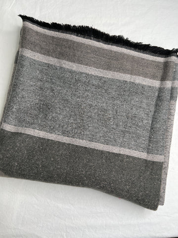 Grey Blanket Scarf